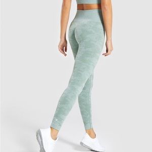 Gymshark Green Camo Leggings